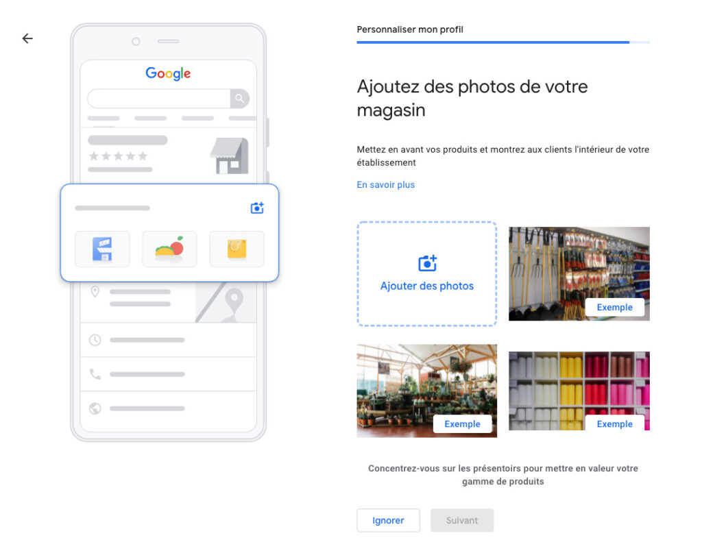 ajouter des photos illustratrices de votre auto-entreprise sur google my business