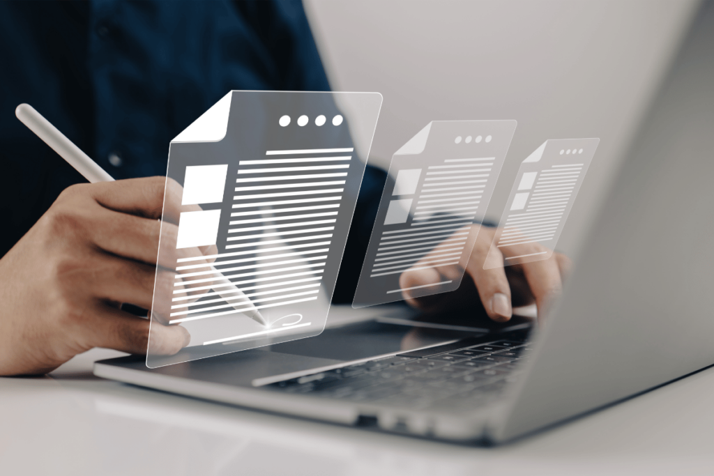 Documents sur ordinateur